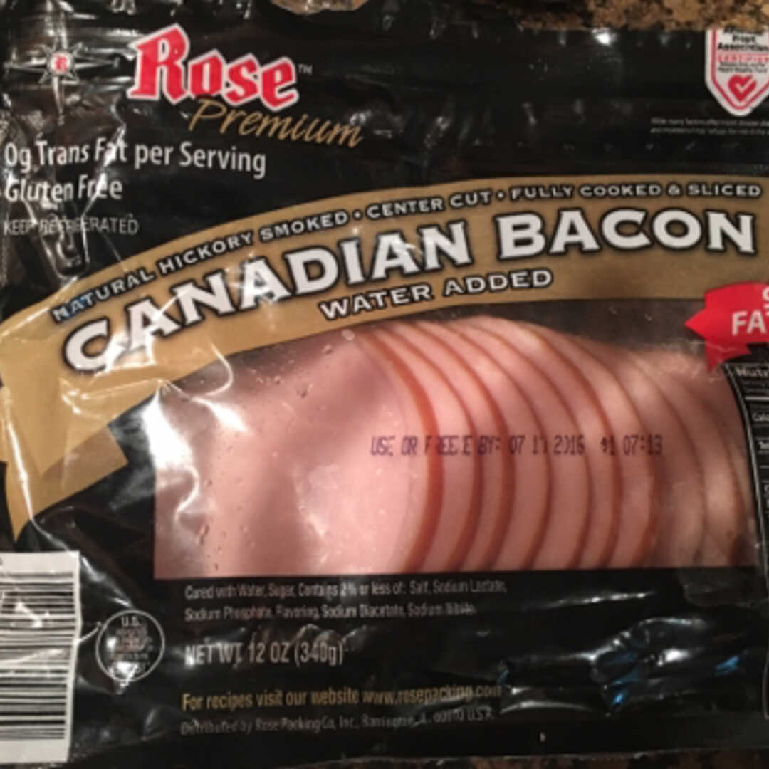 Rose Canadian Bacon