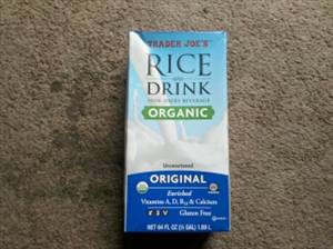 Trader Joe's Organic Rice Drink Non-Dairy Beverage