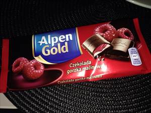 Alpen Gold Czekolada Gorzka Malinowa