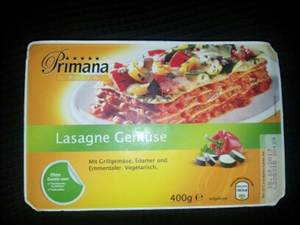 Primana Lasagne Gemüse
