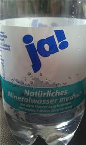 Ja! Natürliches Mineralwasser Still