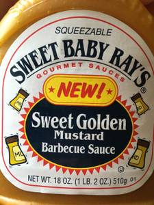 Sweet Baby Ray's Sweet Golden Mustard BBQ Sauce
