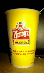 Wendy's Chocolate Frosty (Small)