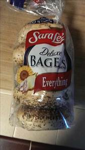 Sara Lee Deluxe Bagels - Everything
