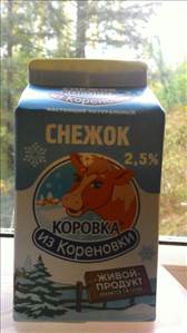 Коровка из Кореновки Снежок 2,5%