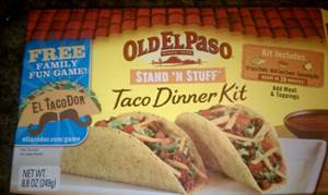 Old El Paso Stand 'n Stuff Taco Dinner Kit