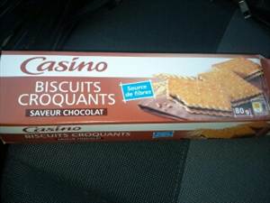Casino Biscuits Croquants Saveur Chocolat