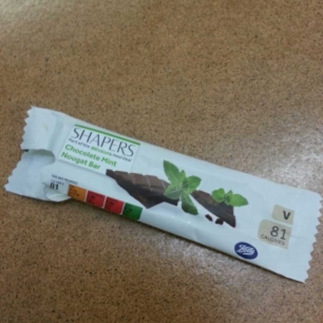 Boots Shapers Chocolate Mint Nougat Bar