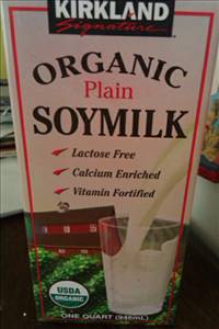 Kirkland Signature Organic Plain Soymilk