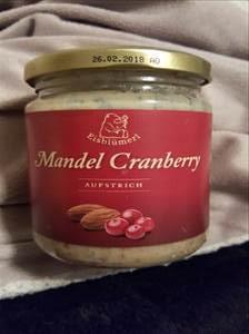 Eisblümerl Mandel Cranberry Aufstrich