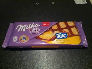 Milka Alpenmilch Schokolade & TUC Cracker