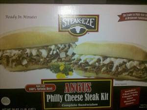 Steak-Eze Angus Philly Cheese Steak Kit