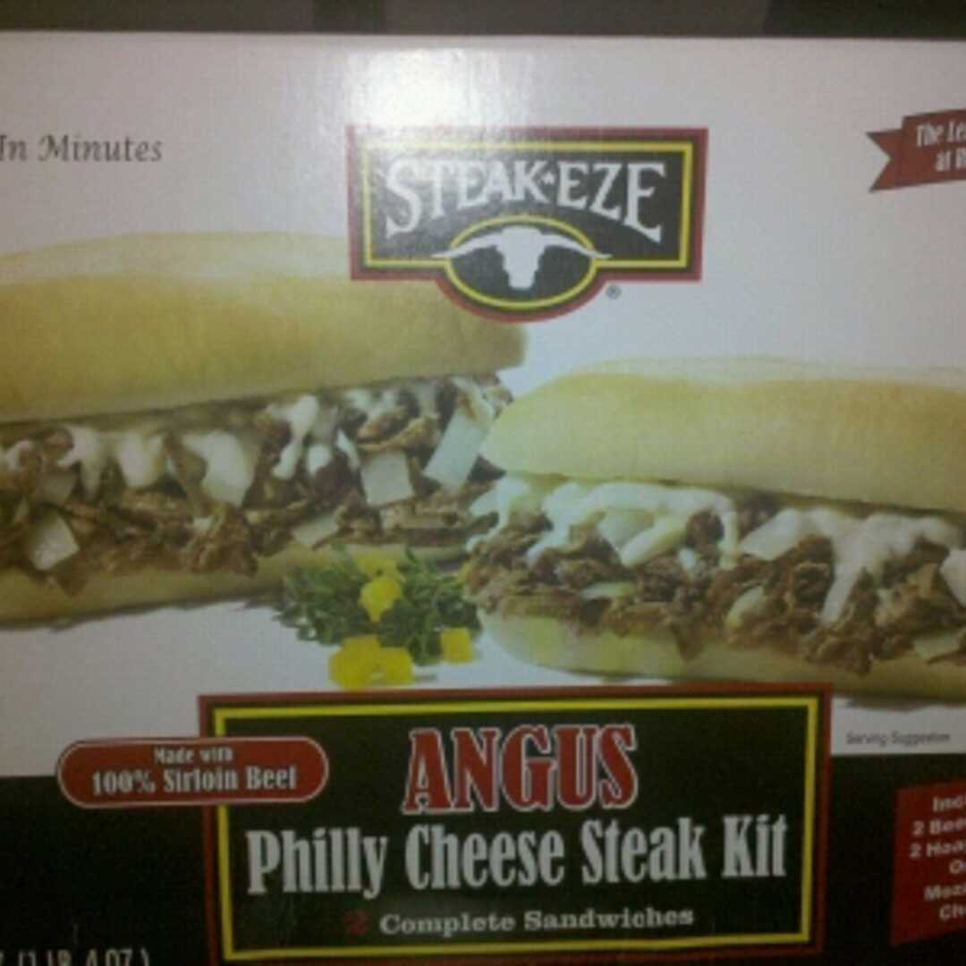 Steak-Eze Angus Philly Cheese Steak Kit