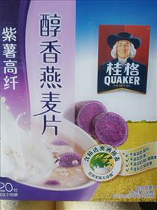 桂格麦片(Quaker) 紫薯高纤醇香燕麦片
