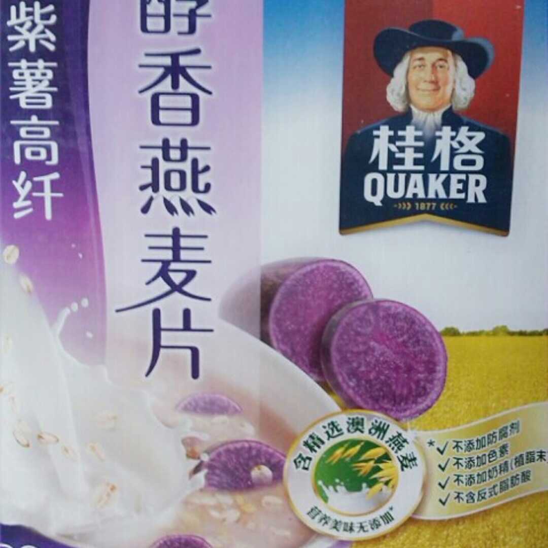 桂格麦片(Quaker) 紫薯高纤醇香燕麦片