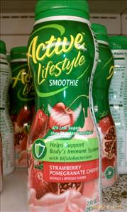 Kroger Active Lifestyle Strawberry Pomegranate Cherry Smoothie
