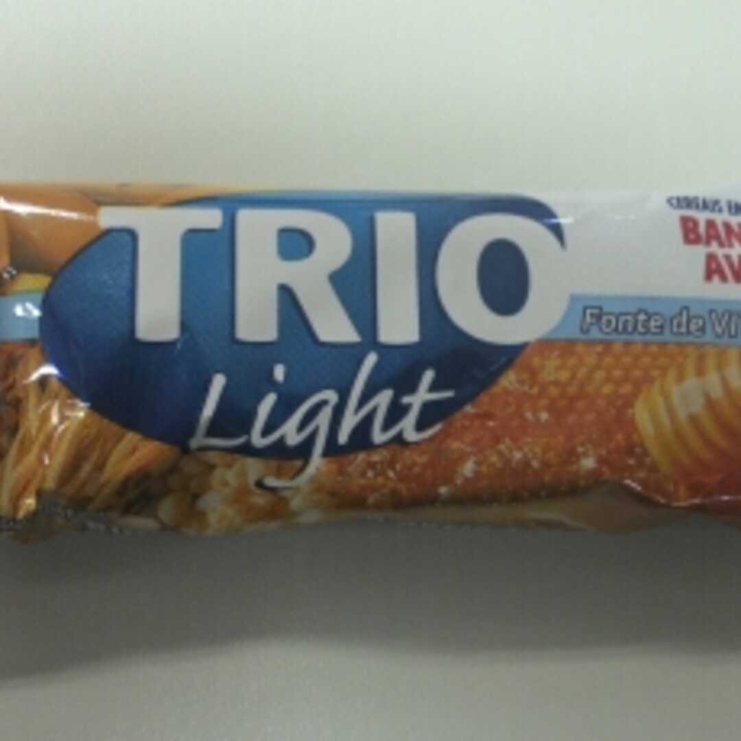 Trio Barra de Cereal Banana com Aveia e Mel Light