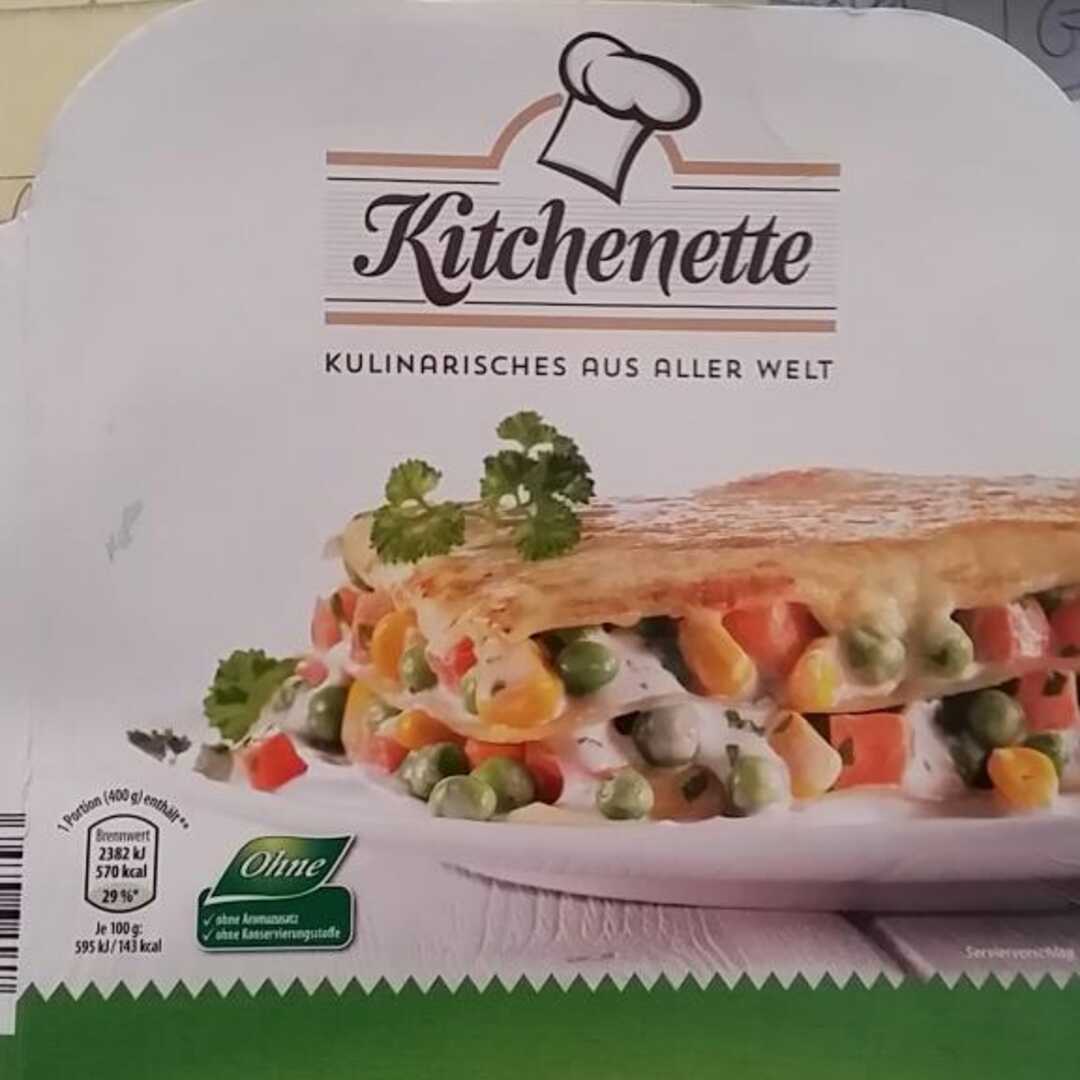 Kitchenette Gemüse-Lasagne mit Karotten & Erbsen