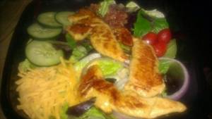 Jack in the Box Chicken Club Salad with Grilled Chicken Strips