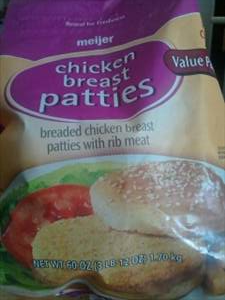 Meijer Chicken Breast Patties