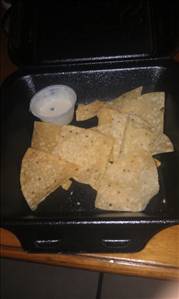 Moe's Southwest Grill Queso & Chips (Side)