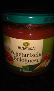 Alnatura Vegetarische Bolognese Gemüse