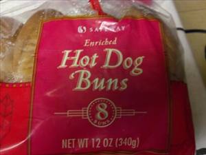 Safeway Enriched Hot Dog Buns