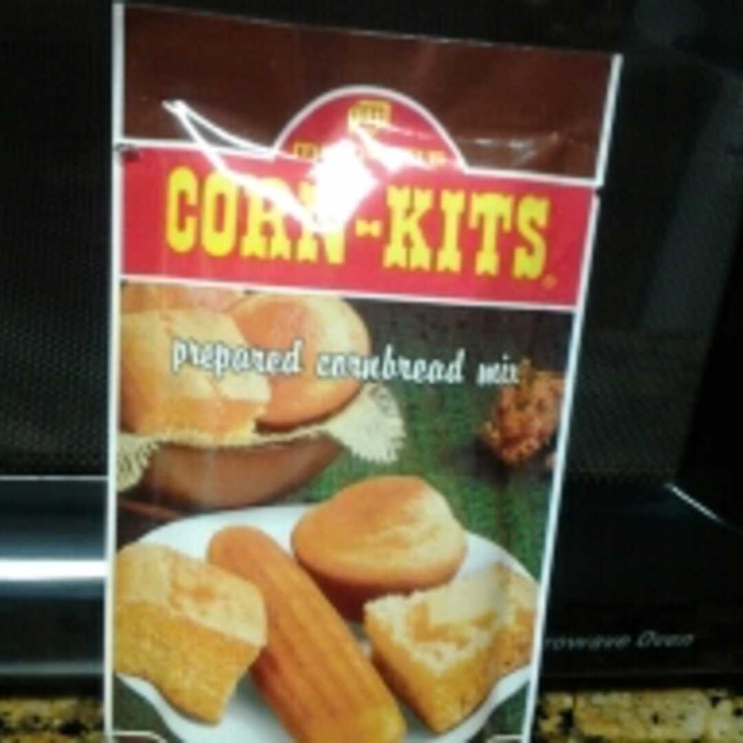 Cornbread (Dry Mix, Prepared)