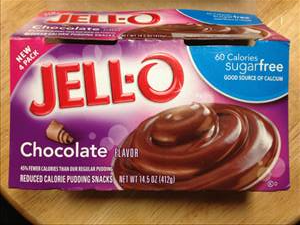 Jell-O Sugar Free Chocolate Pudding Snack