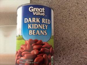 Great Value Dark Red Kidney Beans
