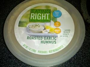 Eating Right Roasted Garlic Hummus