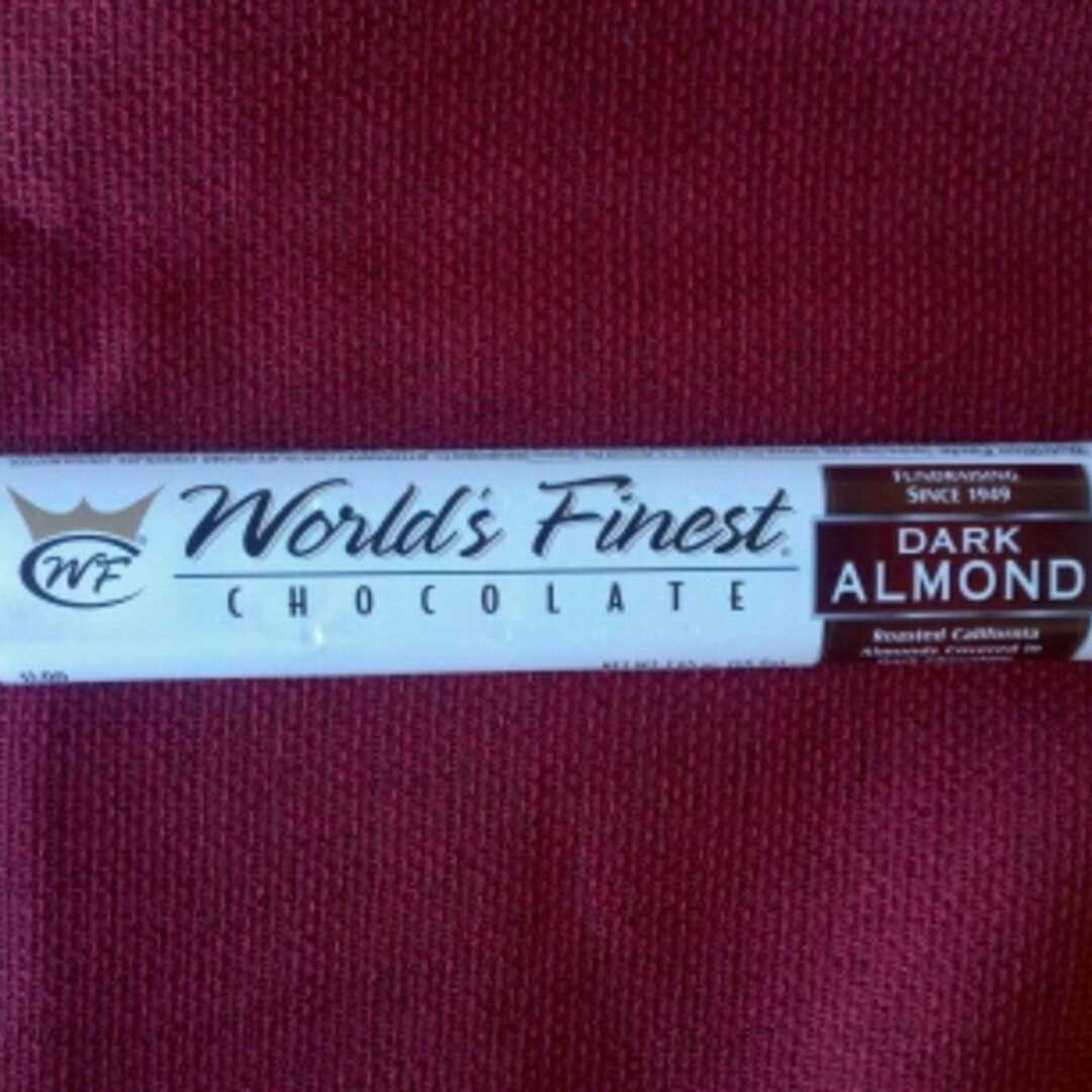 World's Finest Chocolate Dark Almond Chocolate Bar
