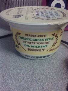 Trader Joe's Greek Style Nonfat Yogurt - Honey
