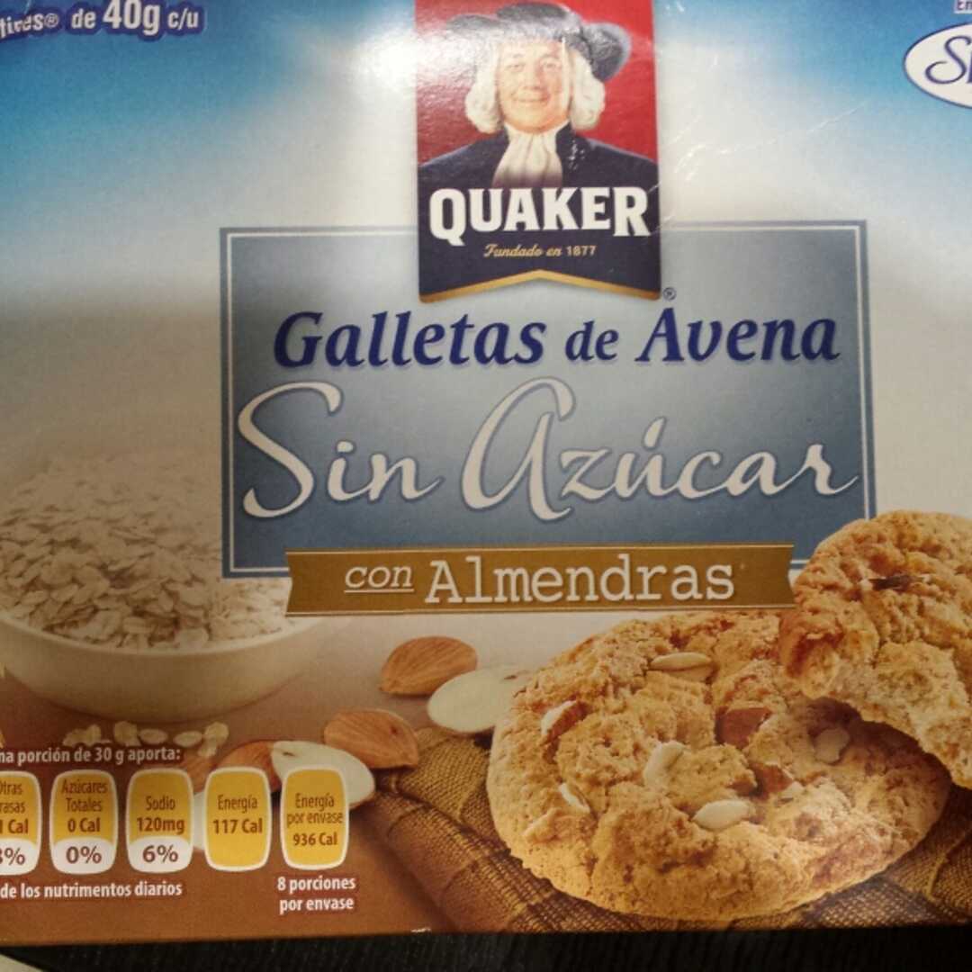 Quaker Galletas de Avena sin Azúcar con Almendras