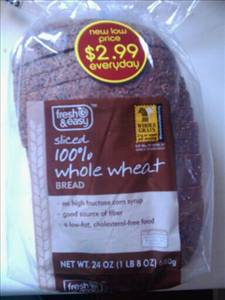 Fresh & Easy Sliced Whole Wheat Bread