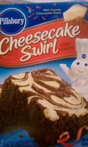 Pillsbury Fudge Supreme Cheesecake Swirl Brownie Mix