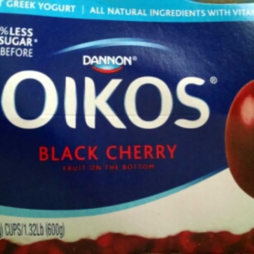 Dannon Oikos Greek Nonfat Yogurt - Black Cherry
