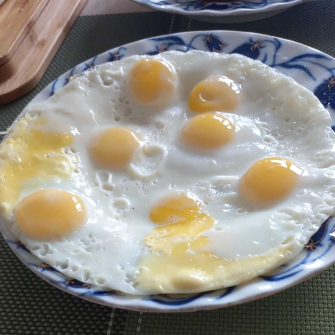 Жареное яйцо килокалории