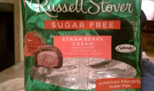 Russell Stover Sugar Free Strawberry Cream covered with Chocolate