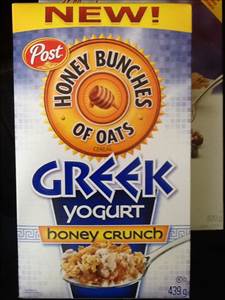 Post Honey Bunches of Oats Greek Yogurt