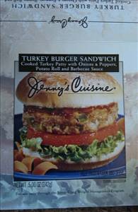 Jenny Craig Turkey Burger Sandwich