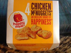 McDonald's 4 Piece Chicken McNuggets