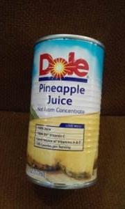 Dole 100% Pineapple Juice (6 oz)