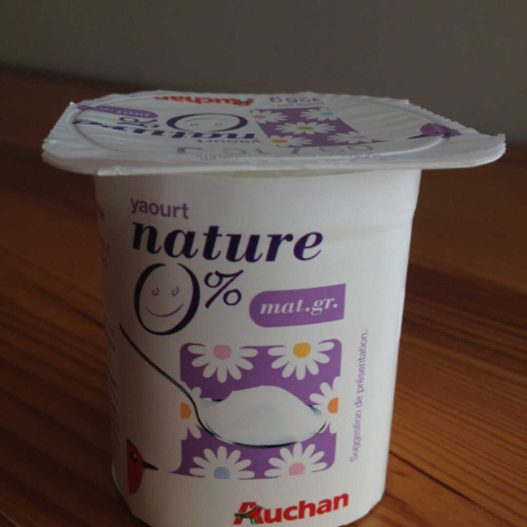 Auchan Yaourt Nature 0%