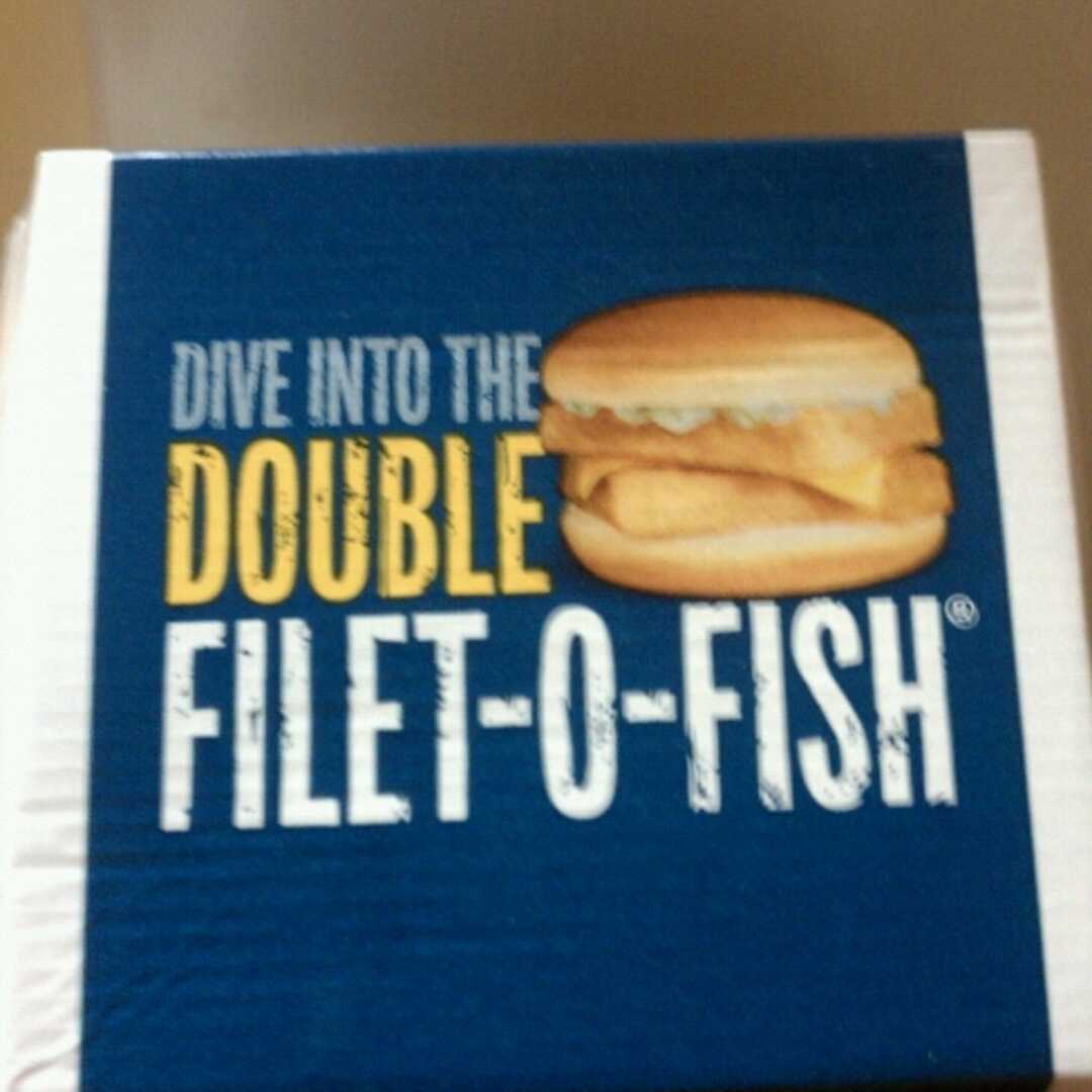 McDonald's Double Filet-O-Fish Sandwich