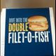 McDonald's Double Filet-O-Fish Sandwich
