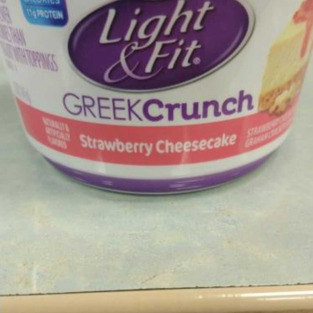 Dannon Light & Fit Greek Crunch Strawberry Cheesecake