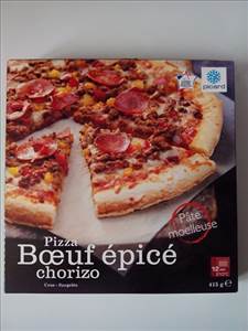 Picard Pizza Bœuf Épicé Chorizo
