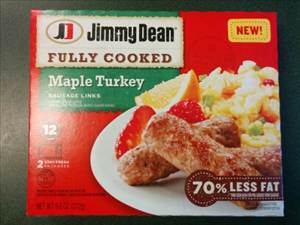 Jimmy Dean Maple Turkey Sausage Links