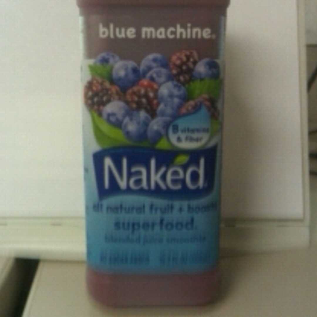 Calories in Naked Juice Boosted 100% Juice Smoothie - Blue Machine and  Nutrition Facts